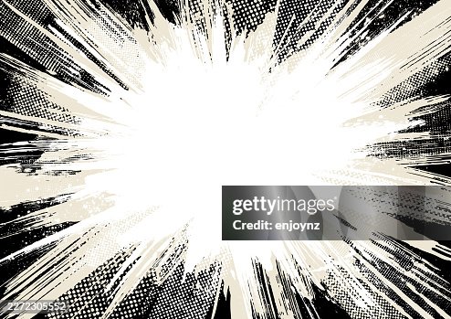 Grunge Comic Blast Textured Paint Explosion Grunge Comic Blast Textured Paint Explosion