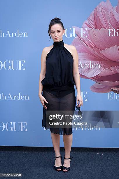 Maria de Nati attends the presentation of Elizabeth Arden’s new Eternal Aura fragrance in collaboration with Vogue at Santo Mauro Hotel on April 21,...