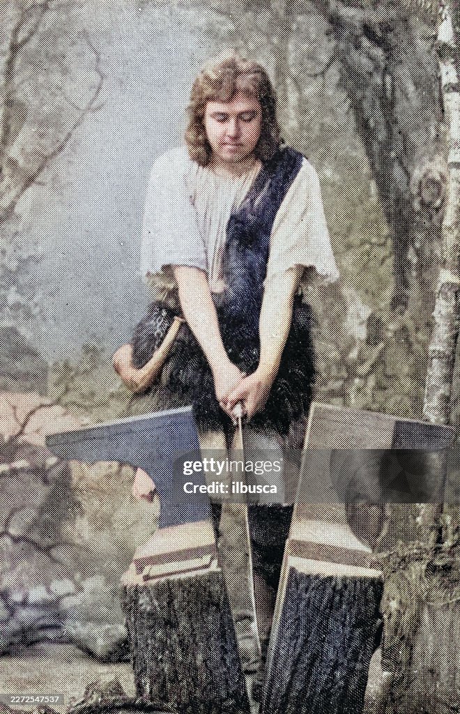 Siegfried (Play), M Schmedes as Siegfried