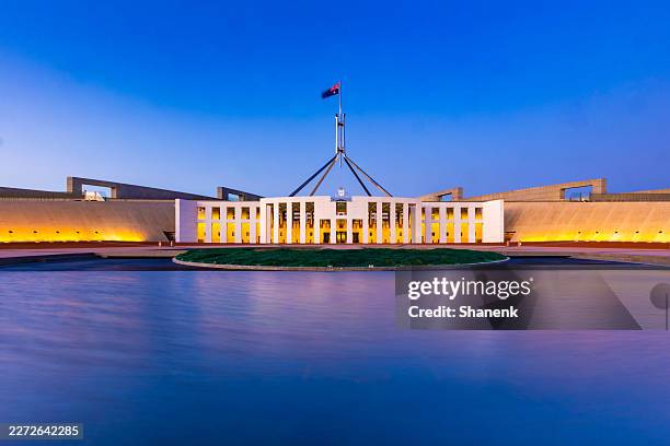 canberra, nsw. australia - parliament house canberra stock pictures, royalty-free photos & images
