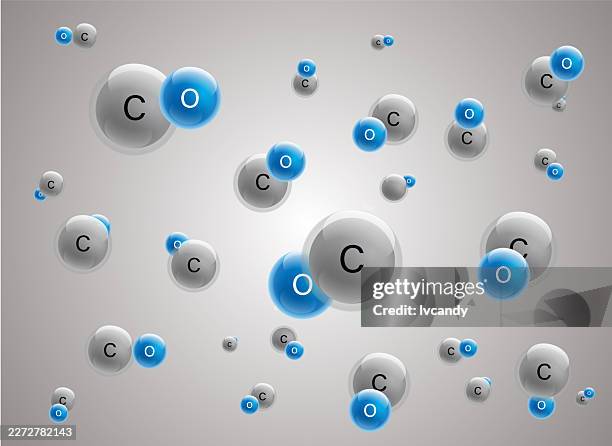 molecule-co(carbon monoxide) - carbon monoxide stock illustrations