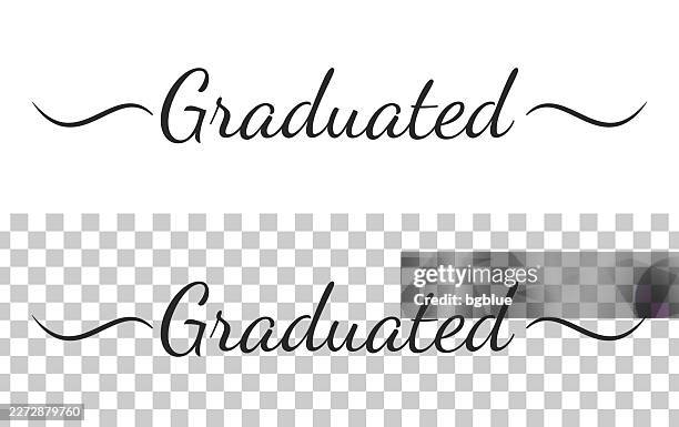 graduated - calligraphy text with swashes on blank background - measuring cylinder stock illustrations
