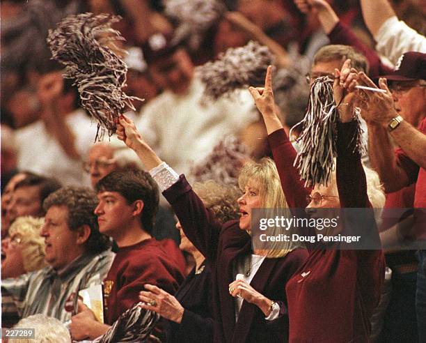 Mississippi State fans cheered their Bulldogs to a win over Cincinnati and a birth in the Final Four with a 73-63 win at the Rupp Arena in the NCAA...