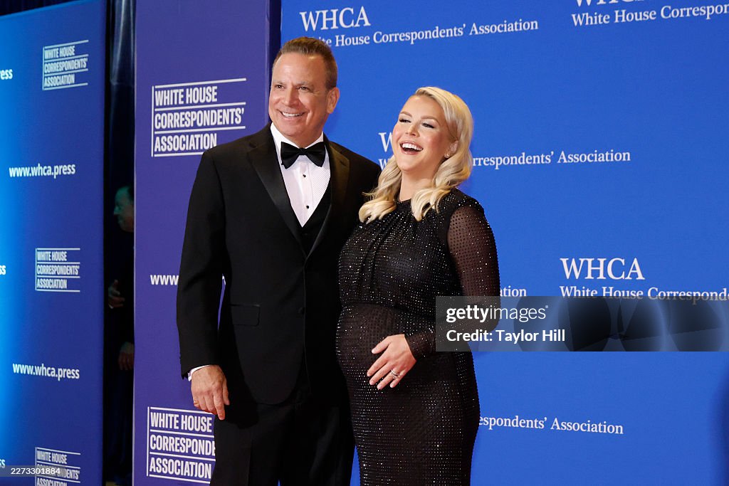 Who Is Nicholas Riccio Nicholas Riccio and Karoline Leavitt attend the 2026 White House ...