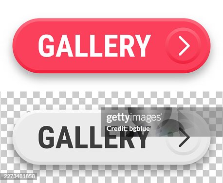 Gallery - 3D click web buttons on blank background Gallery - 3D click web buttons on blank background