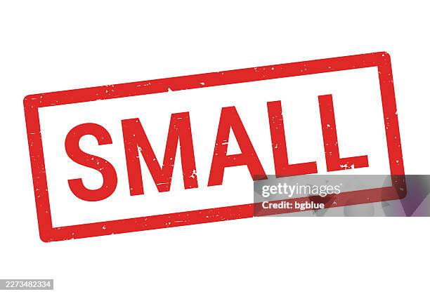 small - red rubber stamp on white background - humble stock illustrations