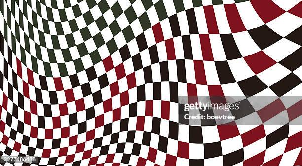 colors chess board element illusion - checkers stock illustrations