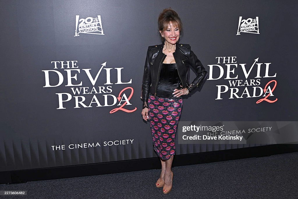 Susan Deviling Susan Lucci attends the Devil Wears Prada 2 NYC Cinema Society... News ...