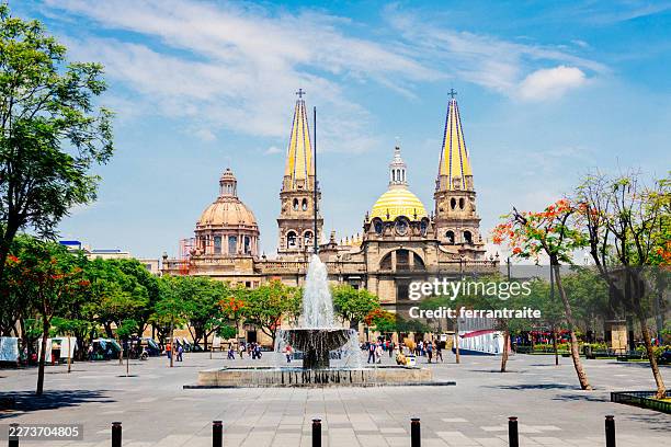 horizonte de guadalajara méxico - guadalajara fotografías e imágenes de stock