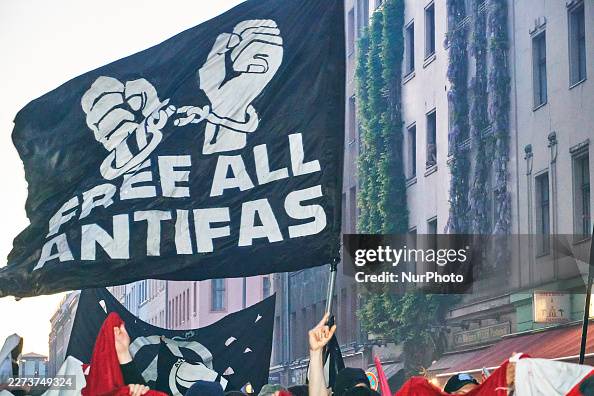 Traditional Revolutionary May Day Protest In Berlin, Germany Traditional Revolutionary May Day Protest In Berlin, Germany