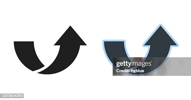 increase. icons for design - editable icon - solid blue stock illustrations