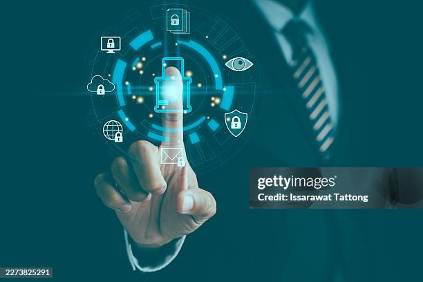 cyber security concept showing data protection, privacy and secure internet technology with encryption, network defense and digital safeguards ensuring safe access to sensitive information - security token stock pictures, royalty-free photos & images