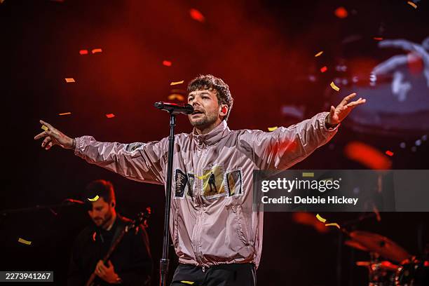 Louis Tomlinson performs onstage during a concert at The 3Arena Dublin on April 30, 2026 in Dublin, Ireland.