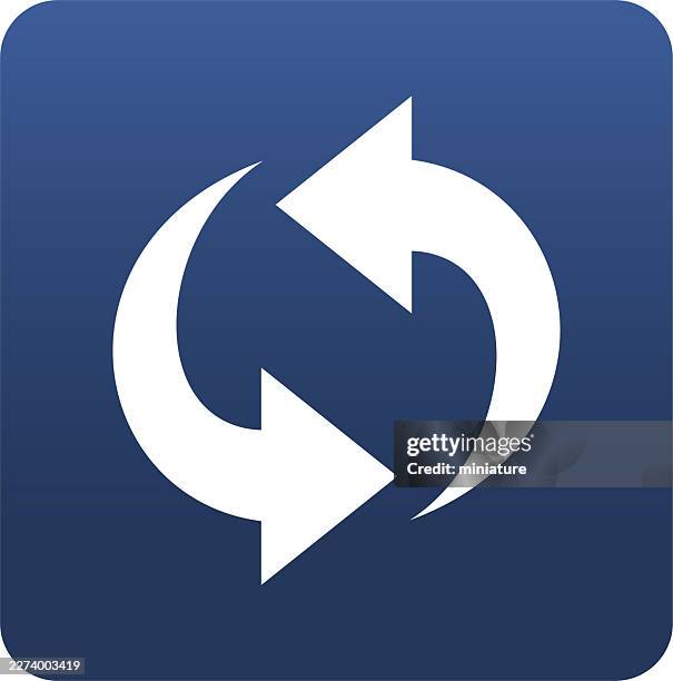 repeat icon - reset stock illustrations