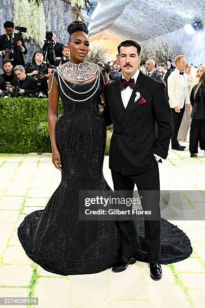 Venus Williams and Andrea Preti at The 2026 Met Gala Celebrating "Costume Art" held at The Metropolitan Museum of Art on May 04, 2026 in New York,...