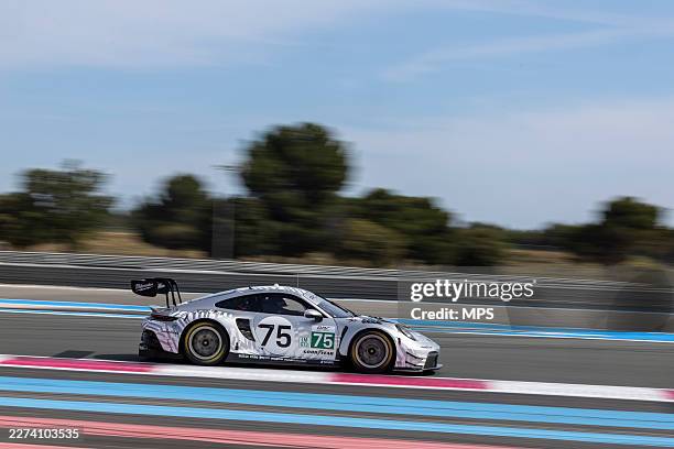 Proton Competition Porsche 911 GT3 R driven by Matt Kurzejeswki / Thomas Sargent / Richard Lietz , at the 4 Hours of Le Castellet, the second round...
