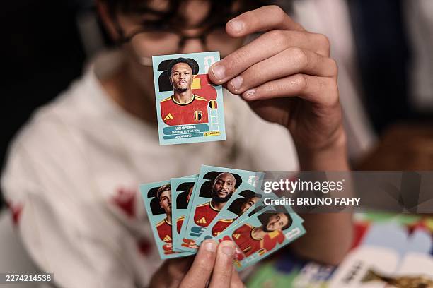 Illustration shows the official FIFA World Cup 2026 trading sticker collection, launched by Panini, Wednesday 06 May 2026, in Namur. BELGA PHOTO...