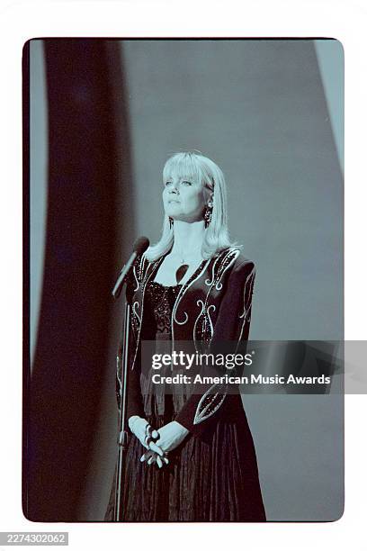 Olivia Newton-John at the 16th Annual American Music Awards held at the Shrine Auditorium on January 30, 1989 in Los Angeles, California.