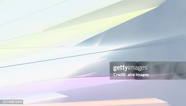 abstract geometric pattern background creating soft light effect - refraction stock pictures, royalty-free photos & images