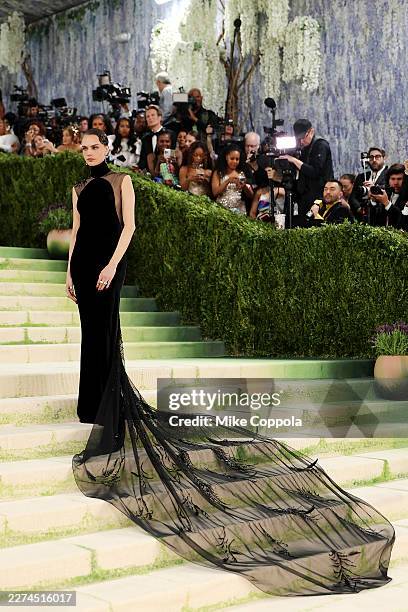 Cara Delevingne attends the 2026 Met Gala celebrating "Costume Art" at the Metropolitan Museum of Art on May 04, 2026 in New York City.