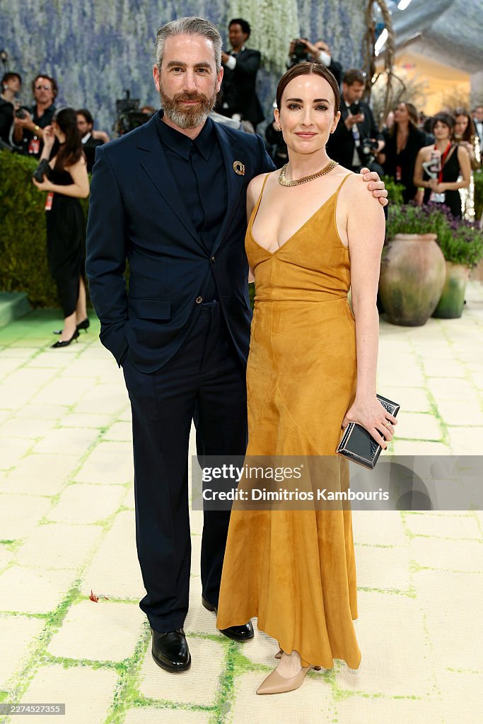 Ric Ric Bathan Nathan Rich and Miriam Peterson attend the 2026 Met Gala celebrating ...