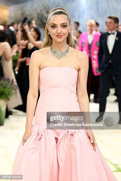 Amanda Seyfried attends the 2026 Met Gala celebrating "Costume Art" at the Metropolitan Museum of Art on May 04, 2026 in New York City.
