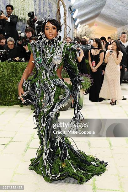 Janelle Monáe attends the 2026 Met Gala celebrating "Costume Art" at the Metropolitan Museum of Art on May 04, 2026 in New York City.