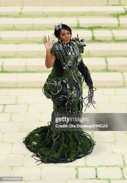 Janelle Monáe attends The 2026 Met Gala Celebrating "Costume Art" at the Metropolitan Museum of Art on May 04, 2026 in New York City.