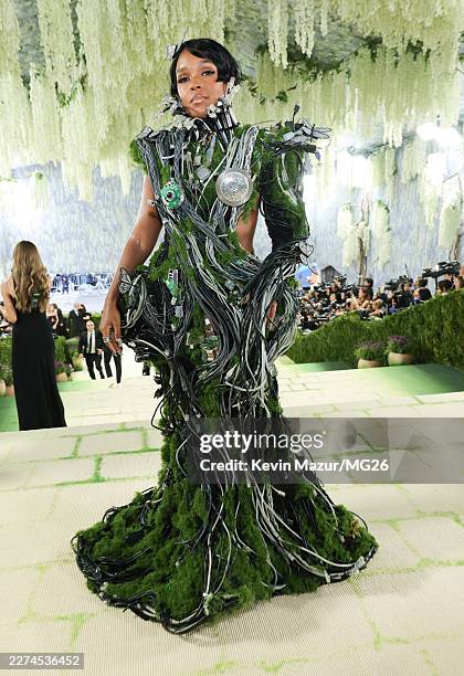 Janelle Monáe attends the 2026 Met Gala celebrating "Costume Art" at the Metropolitan Museum of Art on May 04, 2026 in New York City.