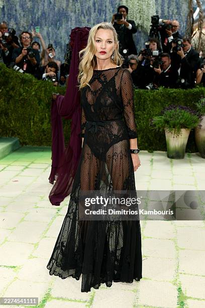 Kate Moss attends the 2026 Met Gala celebrating "Costume Art" at the Metropolitan Museum of Art on May 04, 2026 in New York City.