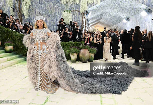 Beyoncé attends the 2026 Met Gala celebrating "Costume Art" at the Metropolitan Museum of Art on May 04, 2026 in New York City.