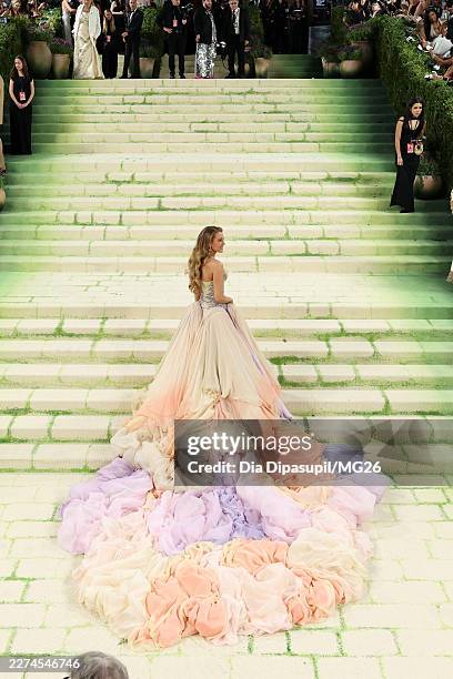 Blake Lively attends The 2026 Met Gala Celebrating "Costume Art" at the Metropolitan Museum of Art on May 04, 2026 in New York City.
