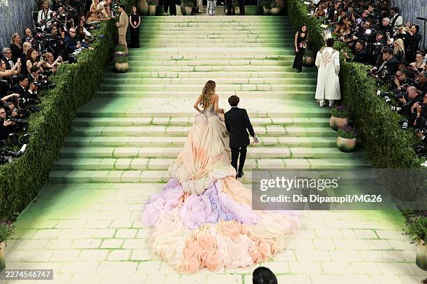 Blake Lively attends The 2026 Met Gala Celebrating "Costume Art" at the Metropolitan Museum of Art on May 04, 2026 in New York City.