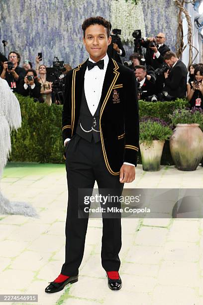 Jaafar Jackson attends the 2026 Met Gala celebrating "Costume Art" at the Metropolitan Museum of Art on May 04, 2026 in New York City.