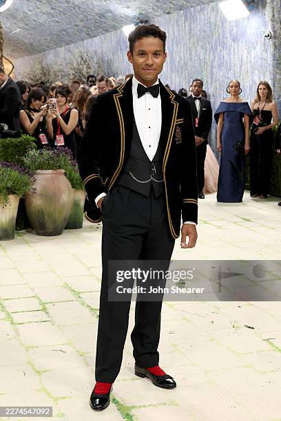 Jaafar Jackson attends the 2026 Met Gala celebrating "Costume Art" at the Metropolitan Museum of Art on May 04, 2026 in New York City.