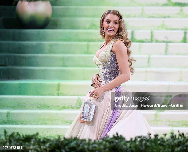 Blake Lively is seen at Metropolitan Museum of Art on May 04, 2026 in New York City.