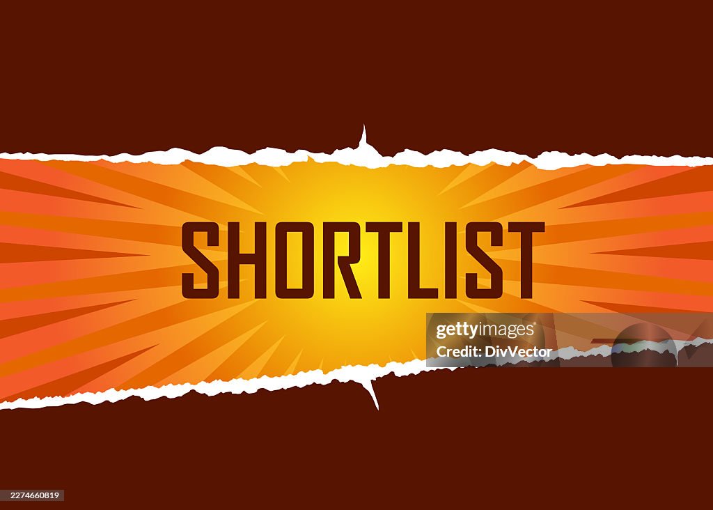 Shortlist banner concept
