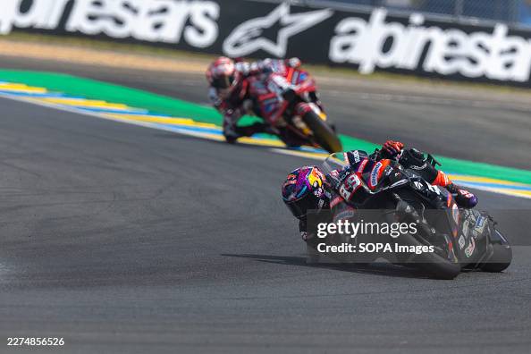 Number 89 Aprilia Racing rider Jorge Martin during the Number 89 Aprilia Racing rider Jorge Martin during the