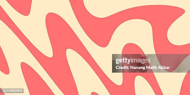 colorful wavy lines for background design - dark marble texture stock illustrations