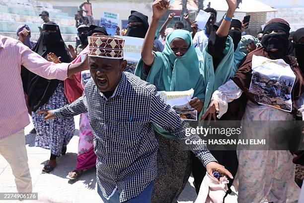 Demonstrators protest alleged illegal evictions and land disputes, accusing the outgoing administration of targeting vulnerable communities days...