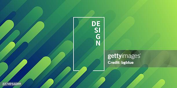 abstract design with green gradient - trendy background - diagonal lines background stock illustrations