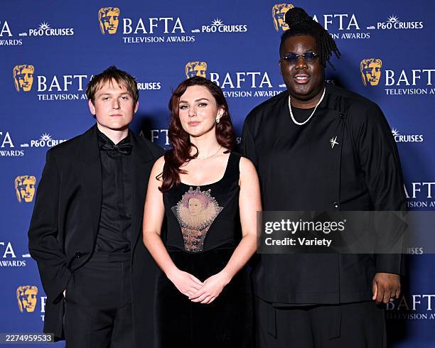 Jack Shep, Ania Magliano and Hammed Animashaun at the 2026 BAFTA Television Awards with P&O Cruises held at Royal Festival Hall on May 10, 2026 in...