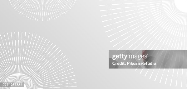 Abstract grey and white background with multiple concentric sunburst patterns, Minimalist geometric radial line backdrop on soft grey gradient Abstract grey and white background with multiple concentric sunburst patterns, Minimalist geometric radial line backdrop on soft grey gradient