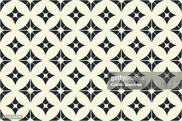 abstract color star pattern texture banner seamless background - star repeat pattern stock illustrations