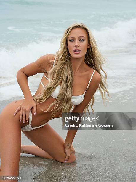 Swimsuit Issue 2026: Sophie Cunningham poses for the 2026 Sports Illustrated swimsuit issue on January 31, 2026 on Captiva Island, Florida. PUBLISHED...