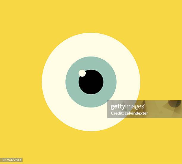 human eye icon symbol design - insomnia stock illustrations