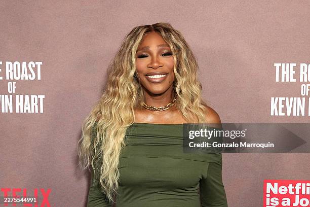 Serena Williams attends Netflix Is A Joke Festival Presents: The Roast of Kevin Hart at The Kia Forum on May 10, 2026 in Inglewood, California.
