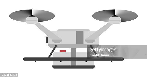 drone concept - abstract propeller stock illustrations