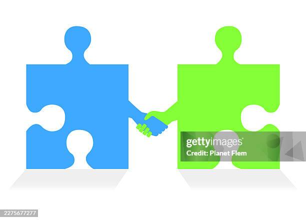 agreement despite differences - friendly rivalry stock illustrations