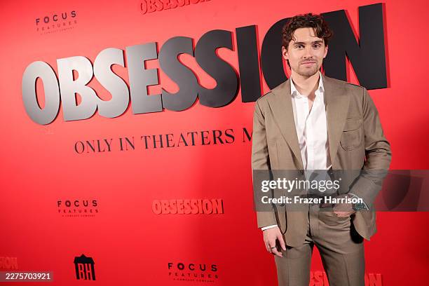 Michael Johnston attends the Los Angeles Special Screening of Focus Features' "Obsession" at the Hollywood Legion Theater on May 11, 2026 in Los...